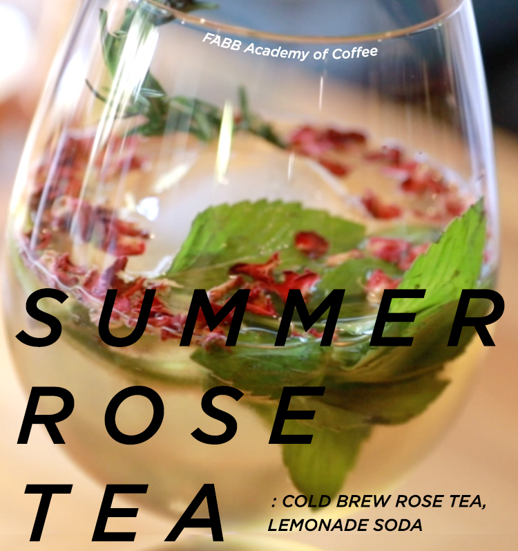 SUMMER ROSE TEA by FABB AOC