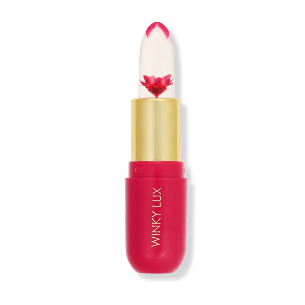 WINKY LUX Flower Lip Balm สี Pink