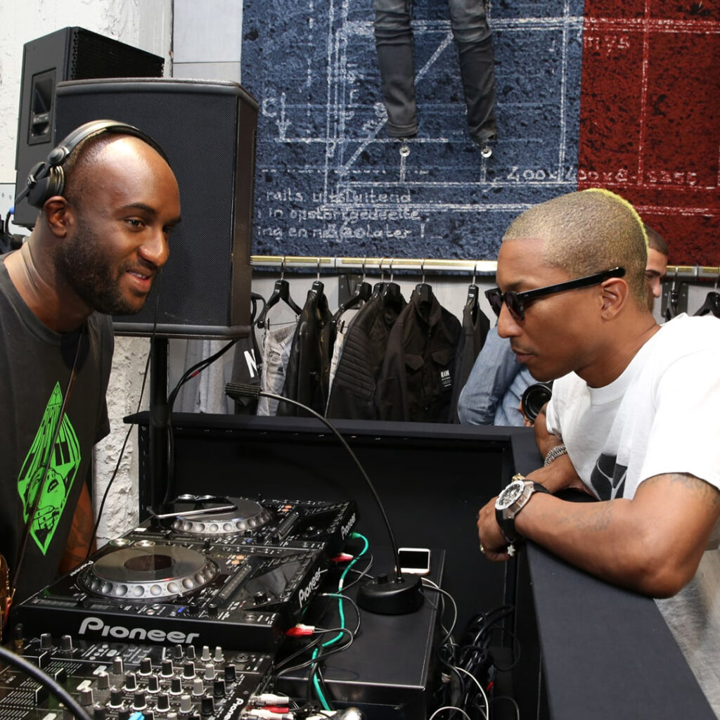 Virgil Abloh และ Pharrell Williams ครีเอทีฟไดเร็กเตอร์คนที่ 1 และ 2 ของ Louis Vuitton Menswear 