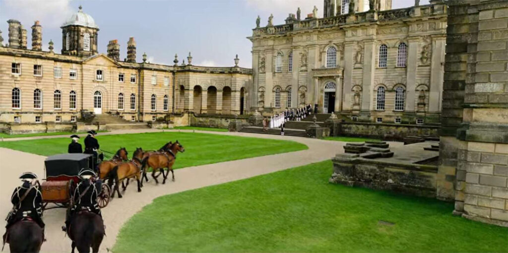 ปราสาท Castle Howard ที่ปรากฏในซีรีส์ Bridgerton