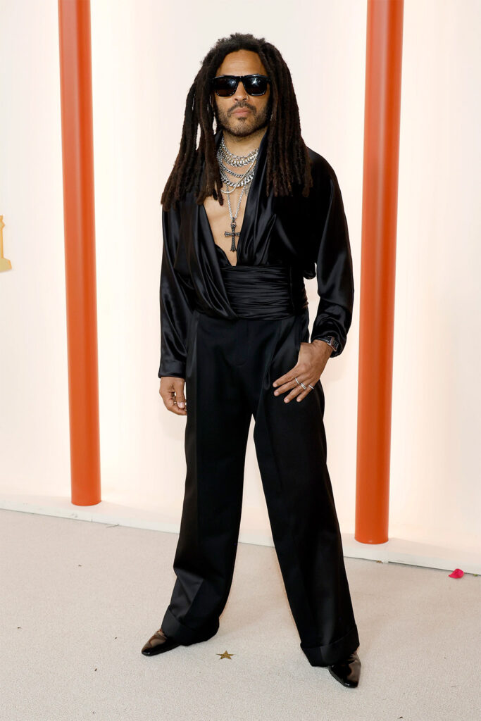 Lenny Kravitz กับทักซิโดแบบลำลองจาก Saint Laurent