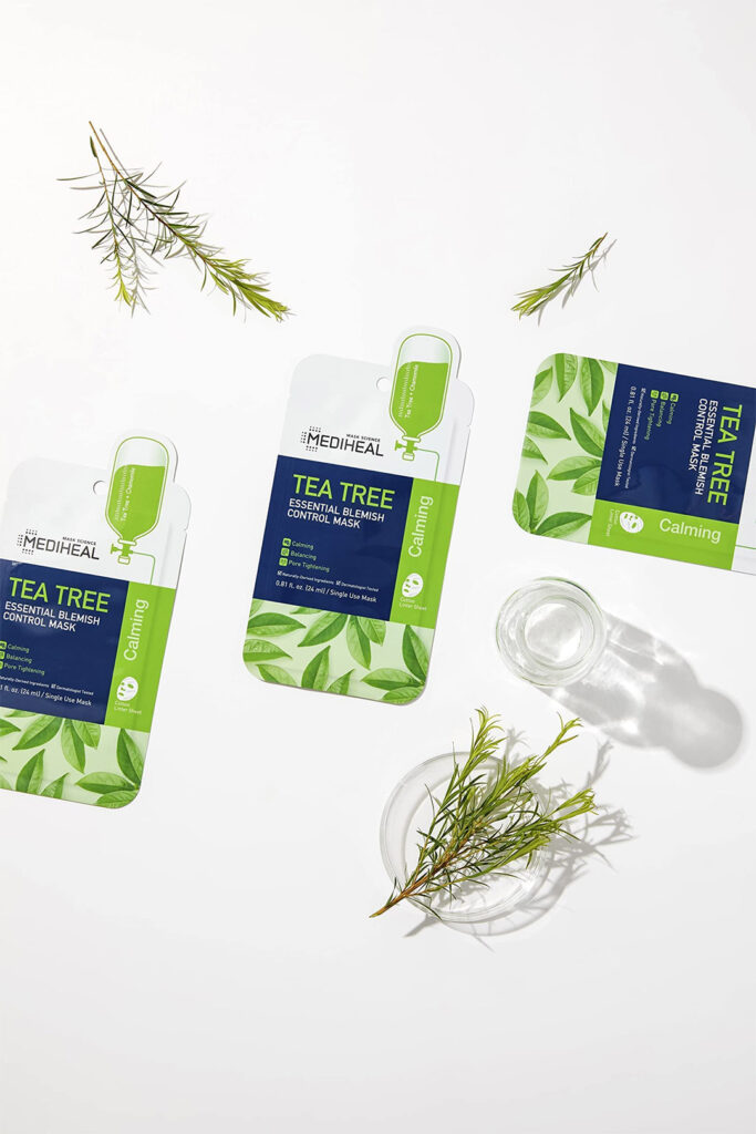 ที่มาส์กหน้า MEDIHEAL Official Tea-Tree Essential Blemish Control Mask