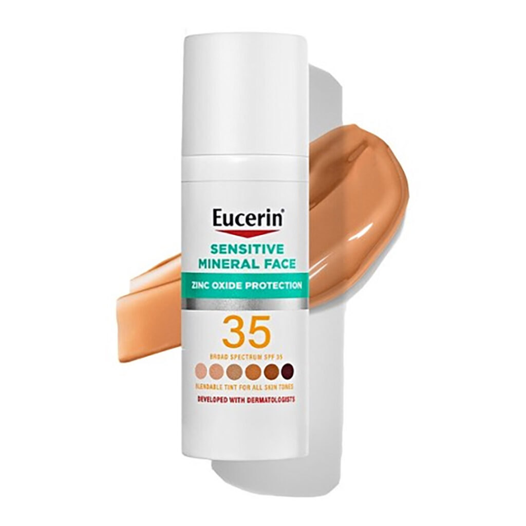 Eucerin Sensitive Tinted Mineral Face Lotion