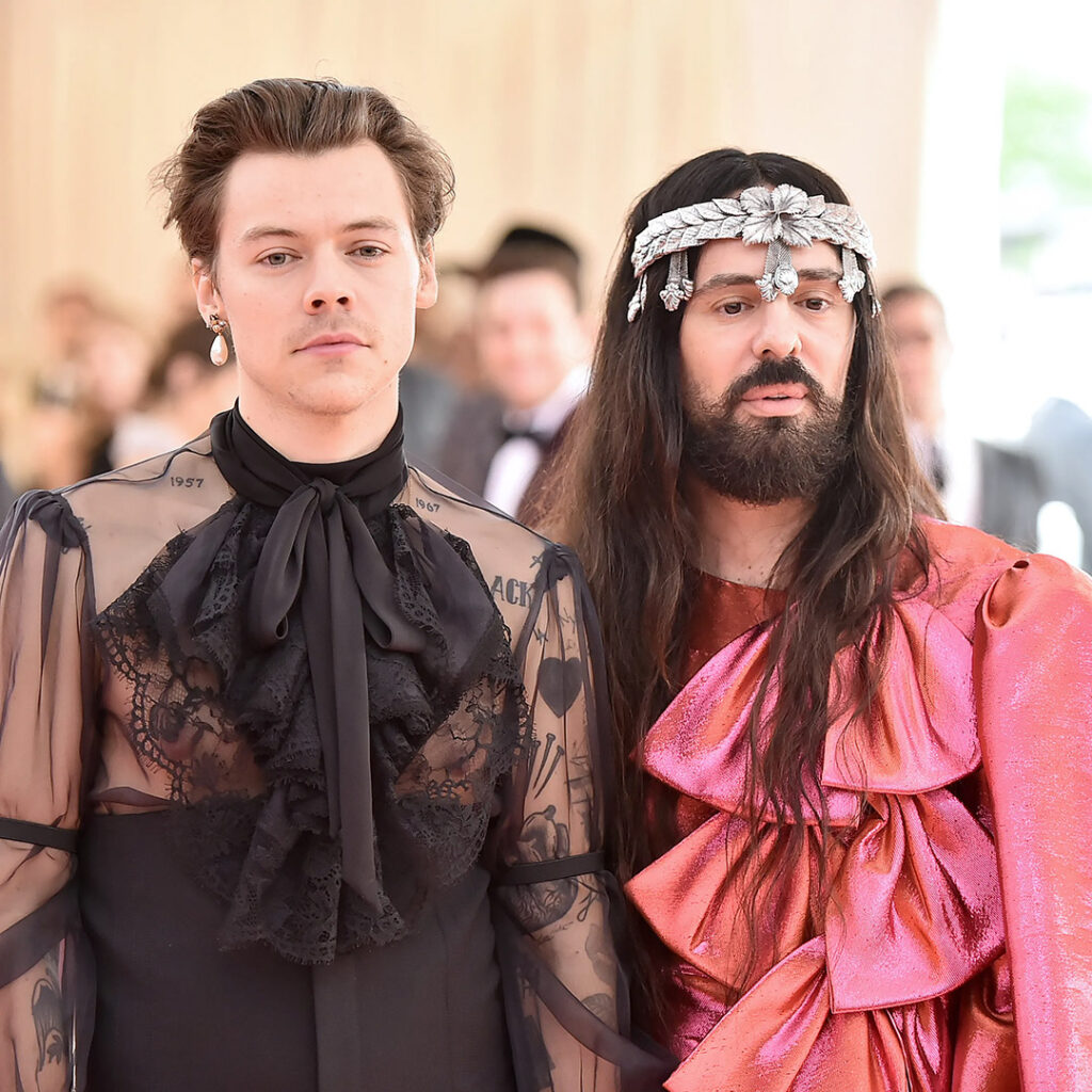 Harry Styles และ Alessandro Michele 