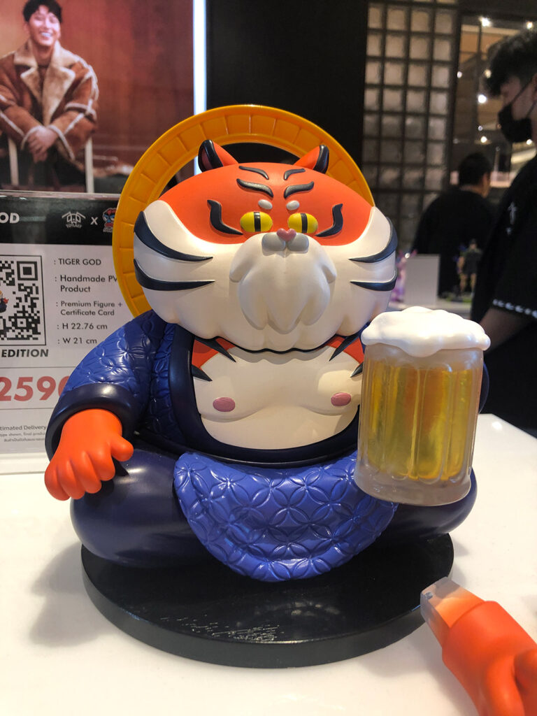 Tiger God เจ้าพ่อเสือ แรงบันดาลใจจากเสือประจำปีนักกษัตรขาล ปี 2022 โดย Nopkarian x Toylaxy