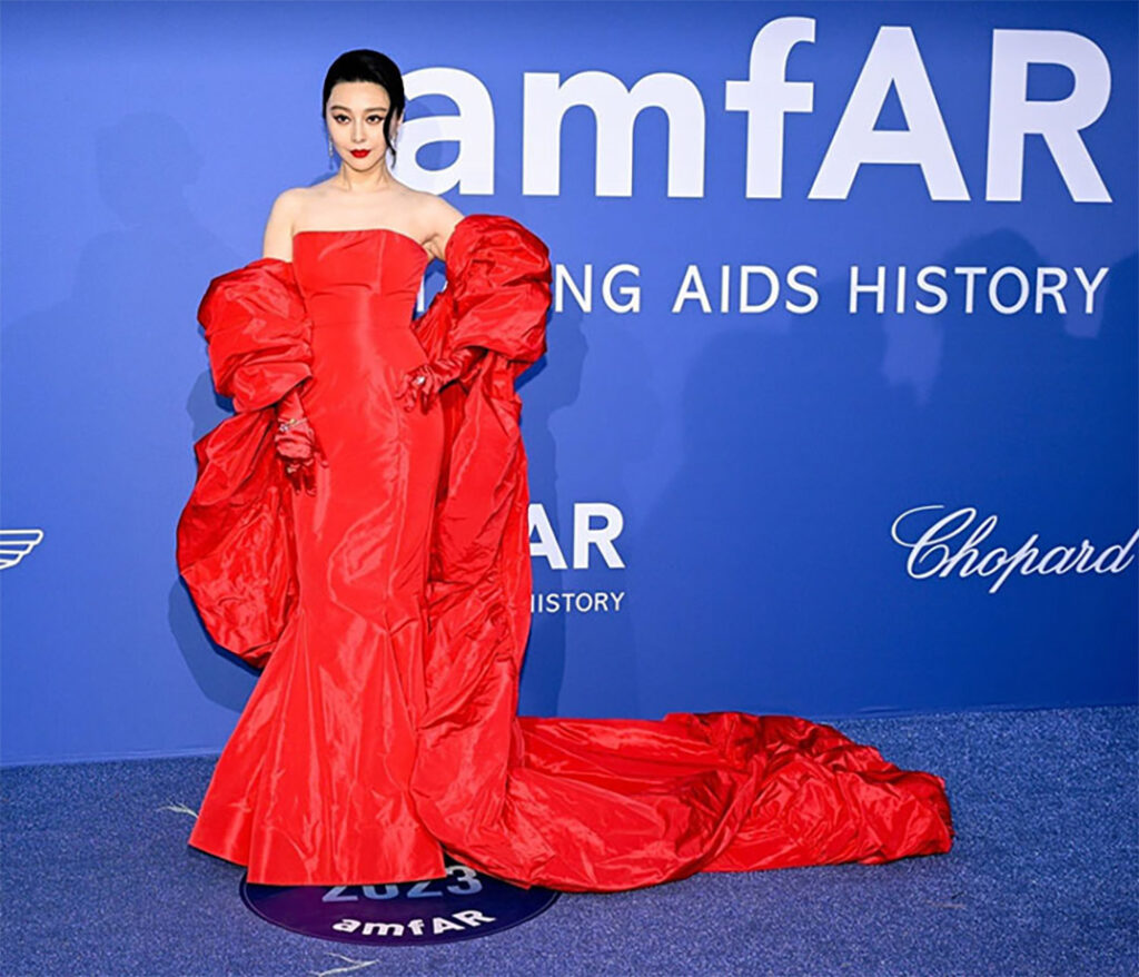 ฟ่านปิงปิงถอดร่างไปร่วมงานกาล่าใหญ่สุดของคานส์ amfAR Cannes Gala 2023 ในเดรสคัสตอมเมดจาก Ali Karoui