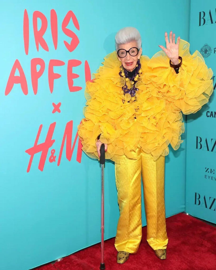 Iris Apfel เปิดตัวแคปซูลคอลเล็กชั่นที่ร่วมงานกับ H&M