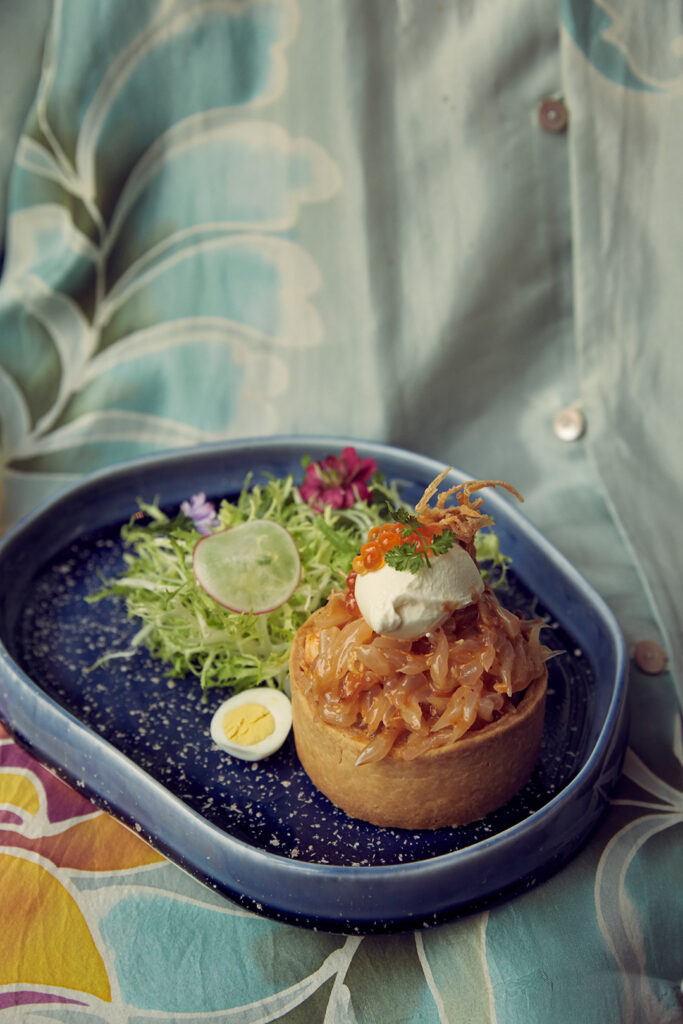 ยำส้มโอ Mademoiselle’s Pomelo Tart