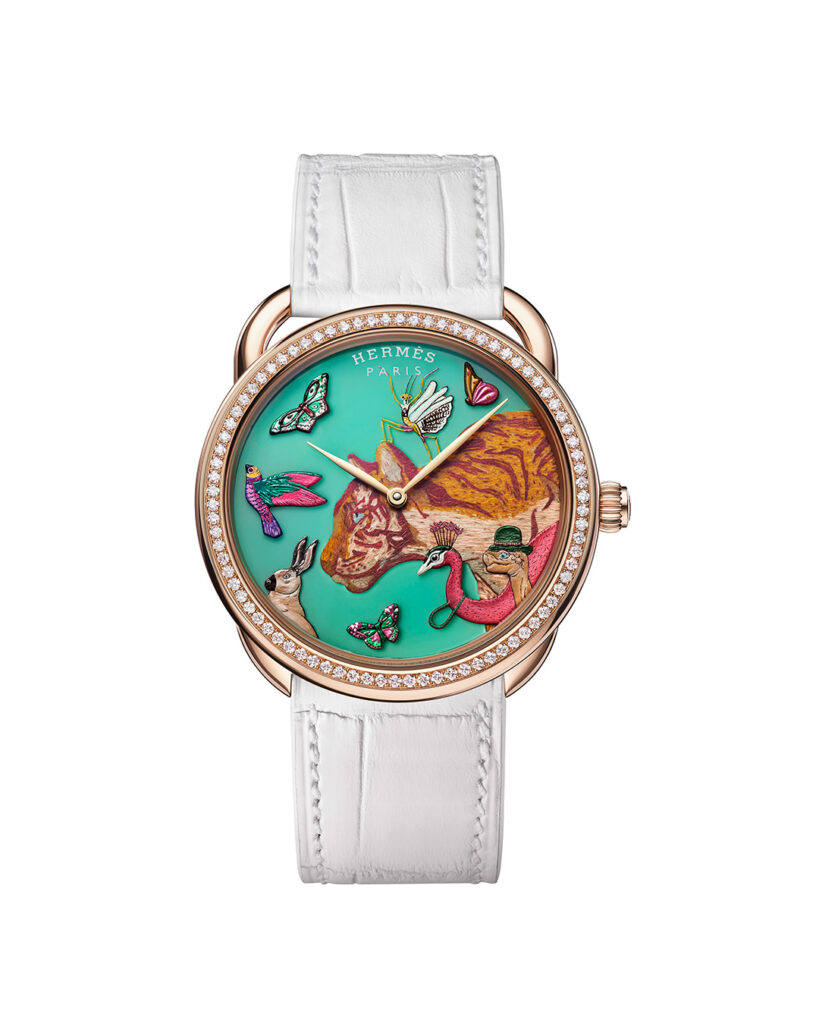 เรือนเวลา Arceau Hermès Story Marquetry