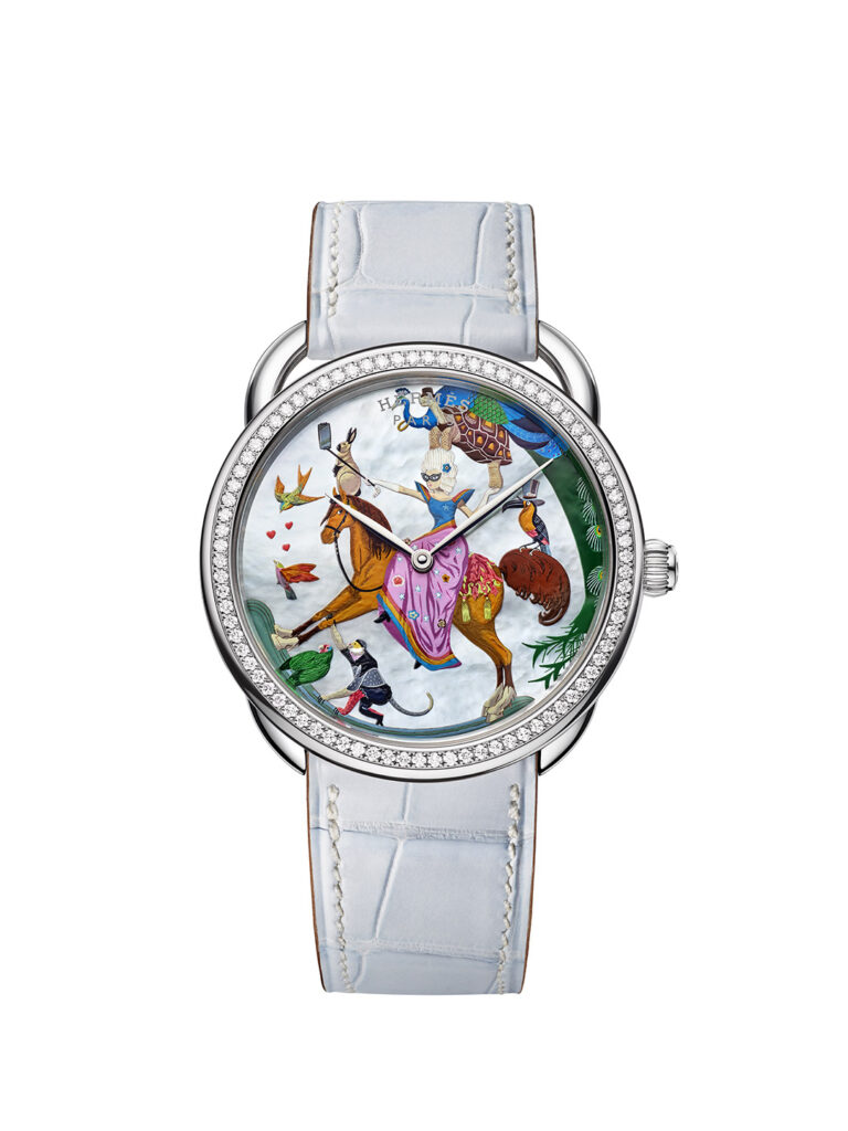 เรือนเวลา Arceau Hermès Story Mother of Pearl