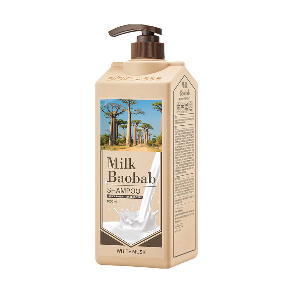 BIOKLASSE Milk Baobab Shampoo White Musk