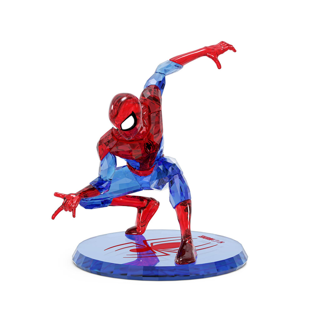 Spiderman ในคอลเล็กชั่น Marvel x Swarovski