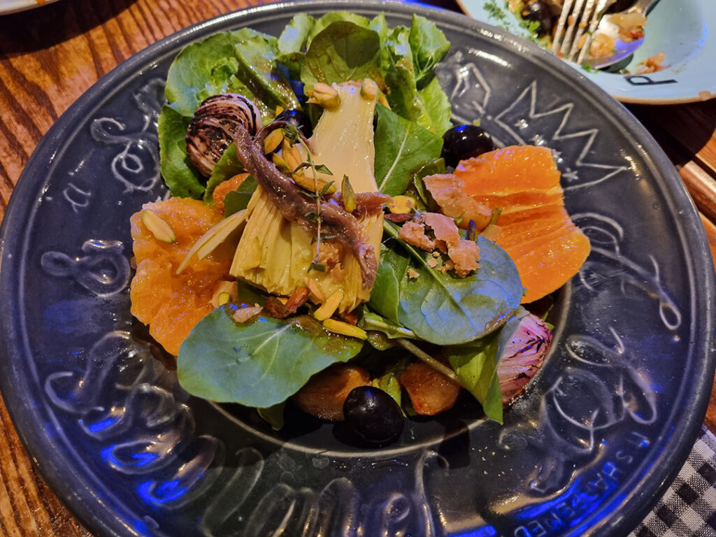 Orange (Mandarin) Salad สลัดส้มแมนดาริน