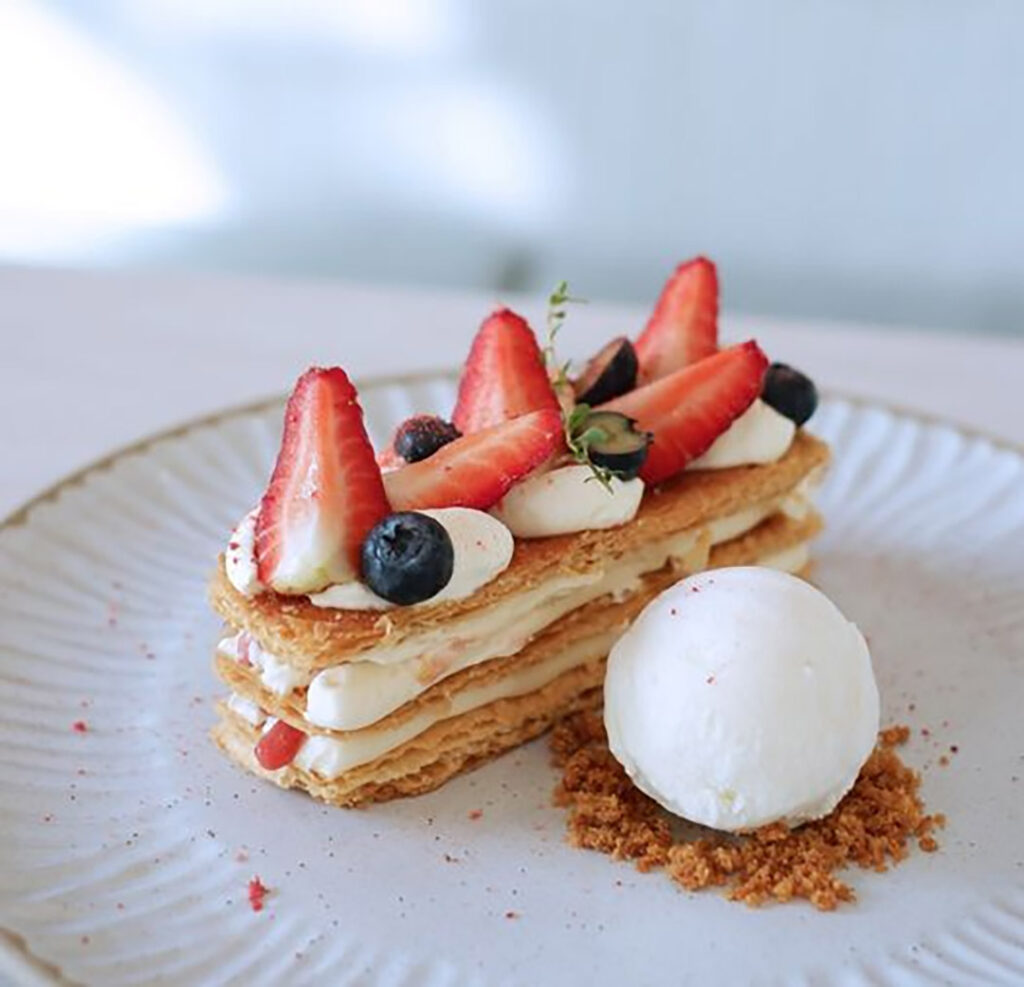 Strawberry Mille Feuille