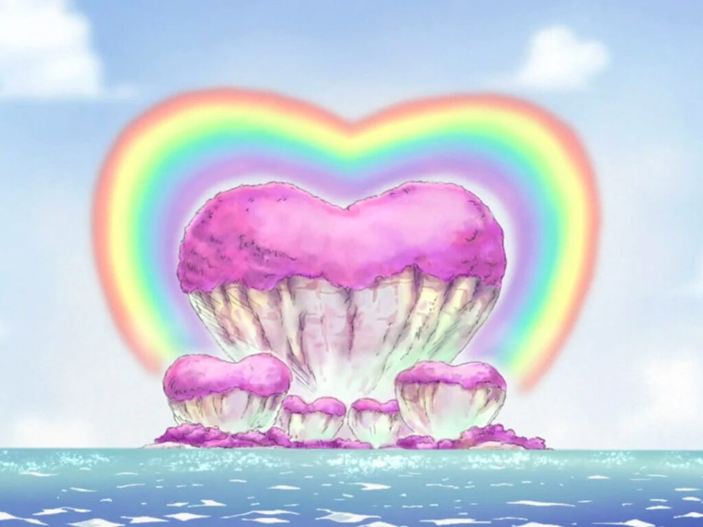 เกาะโมโมอิโระ เกาะที่ทุกอย่างมีสีชมพูและสิ่งมีชีวิตทุกชนิดมีหัวใจเป็นหญิงสาว
