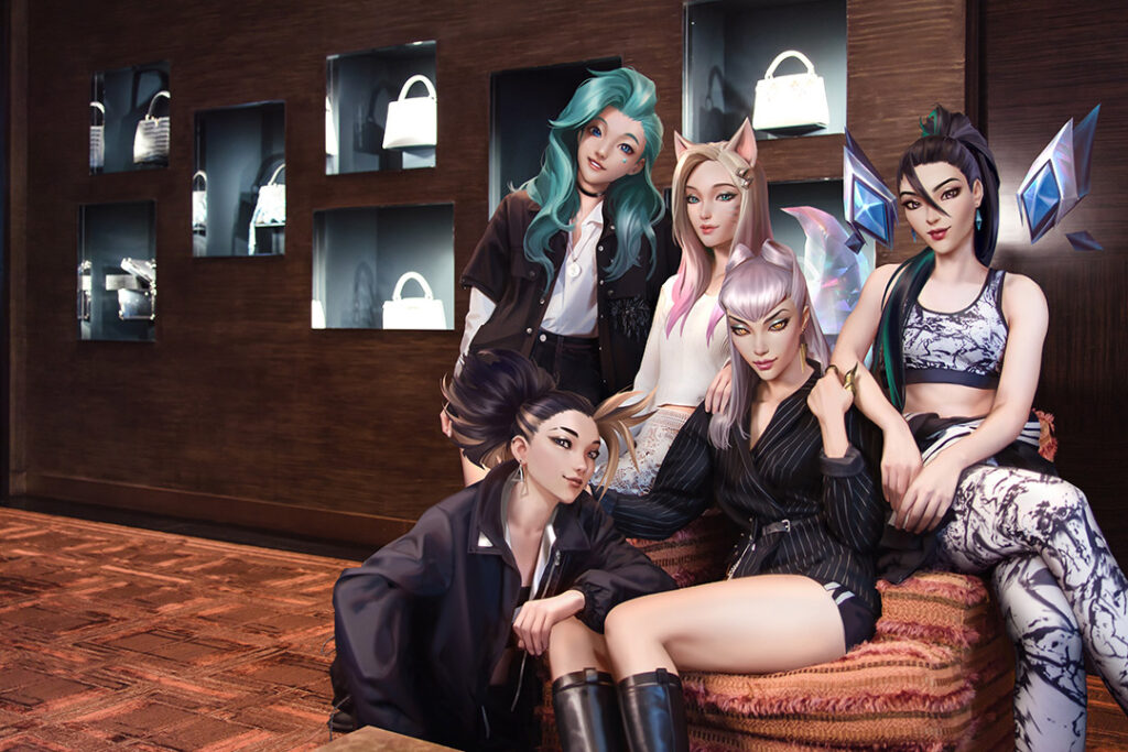 K/DA คอลแลบฯ กับ Louis Vuitton