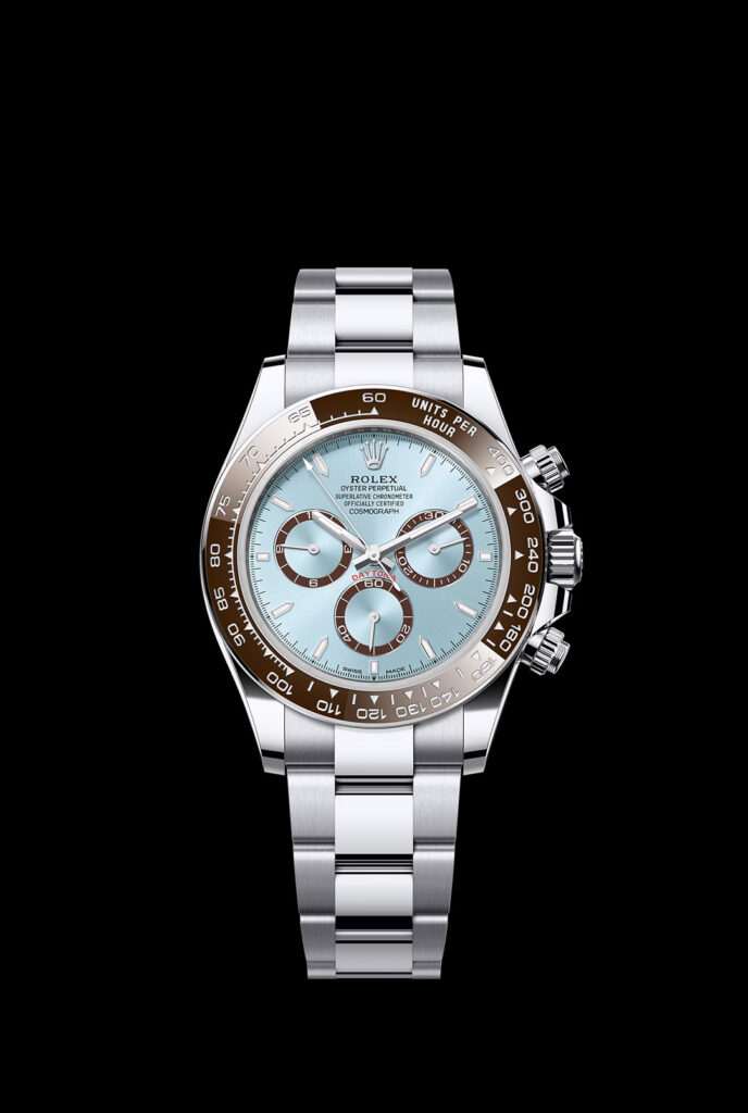 Rolex Cosmograph Daytona Ice Blue Oyster Platinum 40mm 