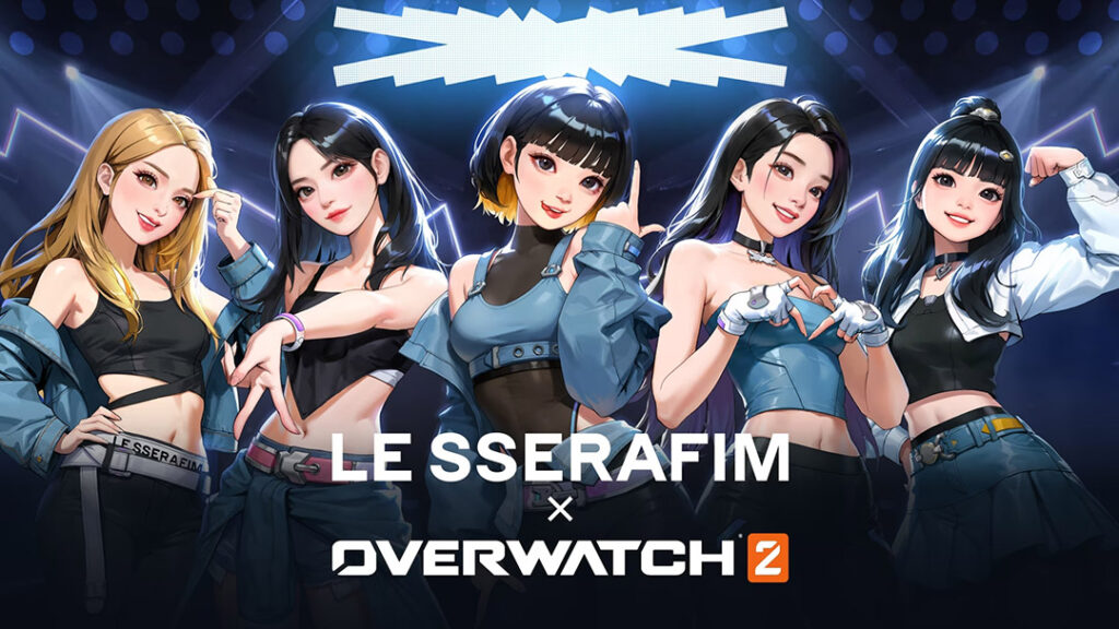 คาแรกเตอร์อวตารของ LE SSERAFIM X Overwatch 2