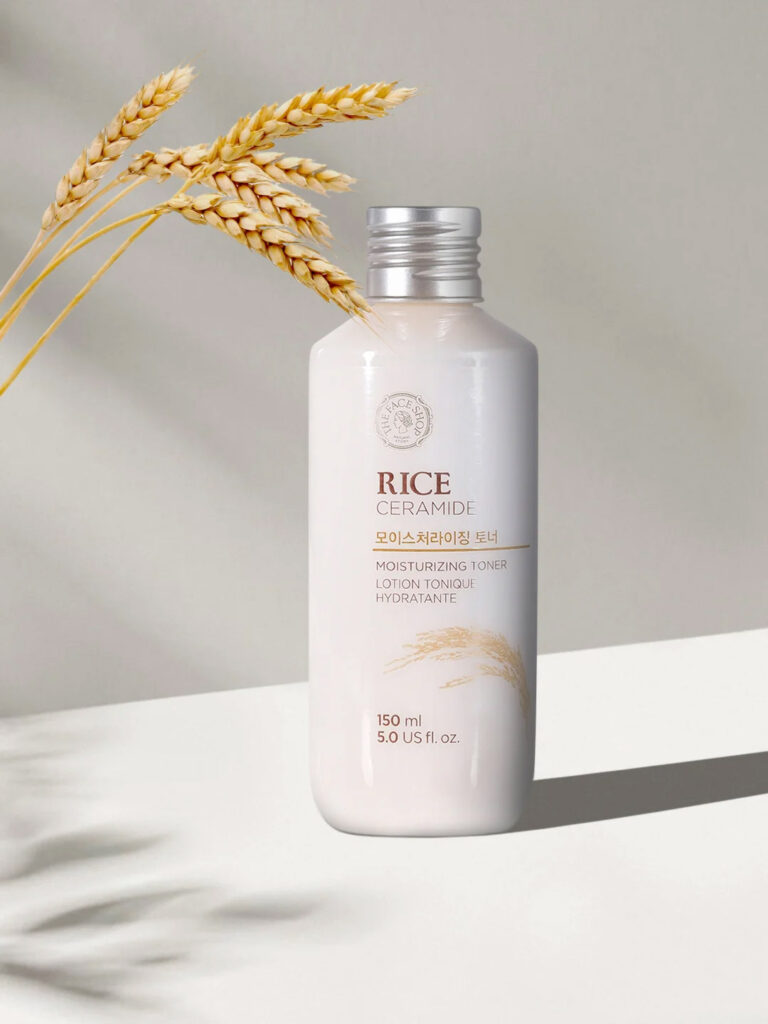 The Face Shop Rice & Ceramide Moisturizing Toner 150 มล. ราคา $12