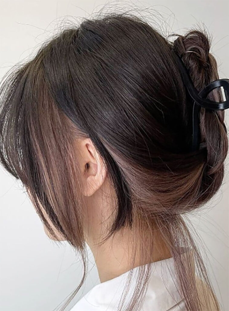 Effortless Updo Hime Cut - ฮิเมะคัตแบบเกล้าเก็บผมข้างหลังแบบหลวมๆ ก็เก็ไม่หยอก